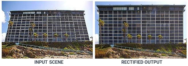 Auto-Correction of Perspective: Exploring blind Homography estimation for Image Refinement (eg Rectification application)
