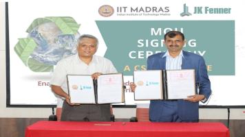IIT Madras partners with JK Fenner to support research on developing biodegradable alternatives