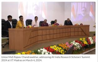 IIT Madras: Four-day long All India Research Scholars' Summit 2024 begins, researchers from diverse fields attend