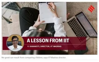 'Achievement is not linked to marks': IIT-Madras director, V Kamakoti on his journey from scoring poorly in his entrance test to becoming JEE chairperson
