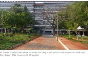 IIT Madras includes 'international immersion learning' in Executive MBA programme