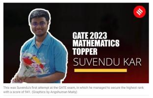 'Being a farmer's son helped crack GATE 2023': Mathematics AIR 1 Suvendu Kar shares his story