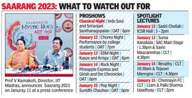 IIT-Madras's Saarang is back in physical mode