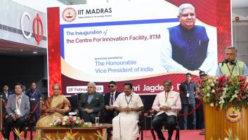 Hon'ble Vice President of India Shri Jagdeep Dhankhar inaugurates new facility of the Centre for Innovation at IIT…