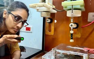 IIT Madras Researchers show that Natural Minerals are broken by Water Droplets to form Nanoparticles
