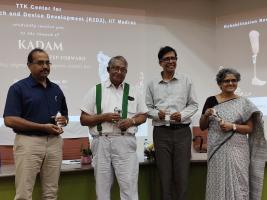 IIT Madras Researchers Launch India's first indigenously developed Polycentric Prosthetic Knee