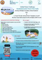 IIT Madras invites applications for Global Water Challenge for School Students