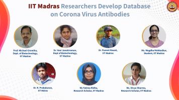 IIT Madras Researchers develop Database on Coronavirus Antibodies