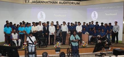 IIT Madras Develops India's Most Customizable, Indigenously-Developed Electric Standing Wheelchair