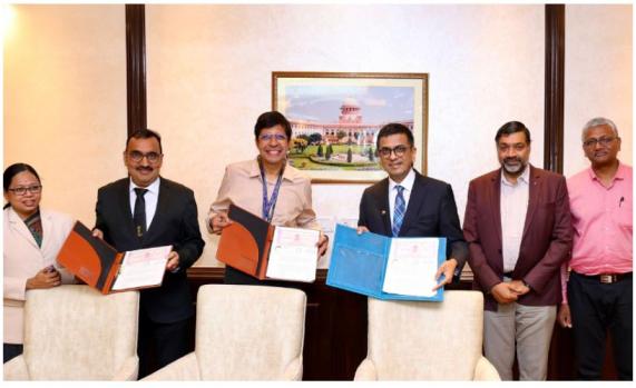 Supreme Court Signs MoU With IIT Madras For Collaborating On Usage Of Artificial Intelligence & Technology