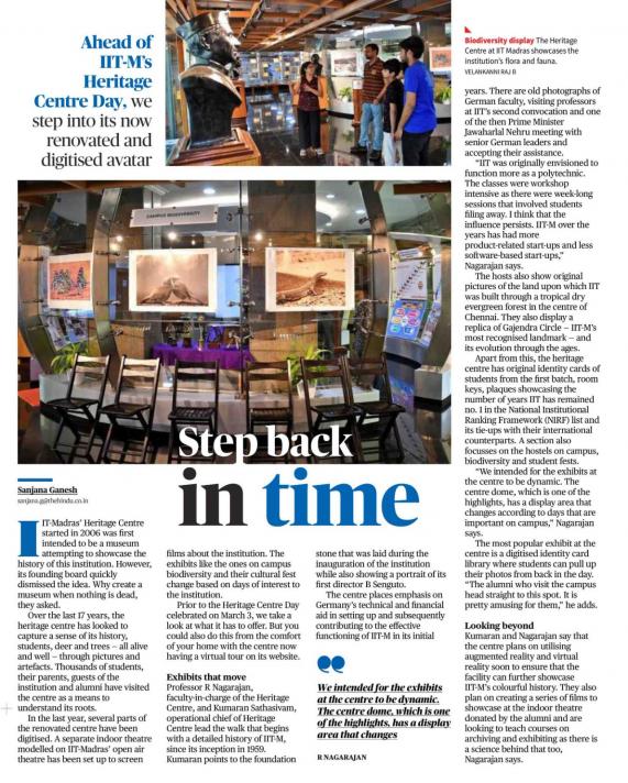 Step back in time at IIT-M’s digitised heritage centre