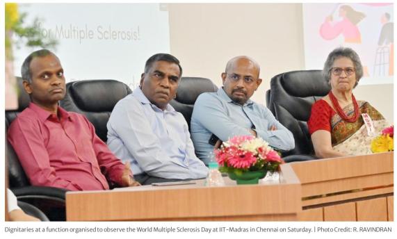 Multiple Sclerosis Society of India to collaborate with IIT-M's Brain Centre for advanced research Multiple Sclerosis Society of India to collaborate with IIT-M's Brain Centre for advanced research