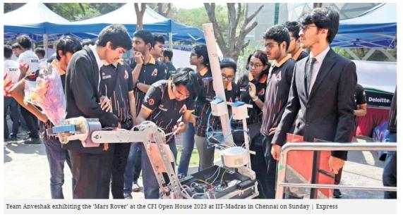 Futuristic innovations showcased at IIT-CFI open house