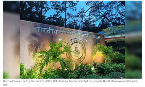 IIT Madras raises Rs 513 cr in funding for FY24, says it's a record IIT Madras raises Rs 513 cr in funding for FY24, says it's a record