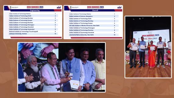 In an Unparalleled Achievement, IIT Madras Retains Top Positions in NIRF Rankings