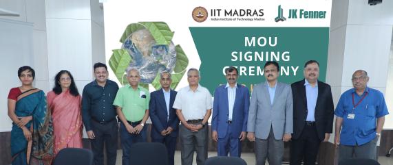 JK Fenner partners with IIT Madras to support research on developing biodegradable alternatives to rubber in belts, hoses & seals JK Fenner partners with IIT Madras to support research on developing biodegradable alternatives to rubber in belts, hoses & seals