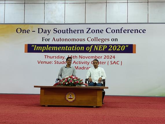 UGC organises Southern Zone Conference for Autonomous Colleges on ‘Implementation of NEP 2020’ UGC organises Southern Zone Conference for Autonomous Colleges on ‘Implementation of NEP 2020’