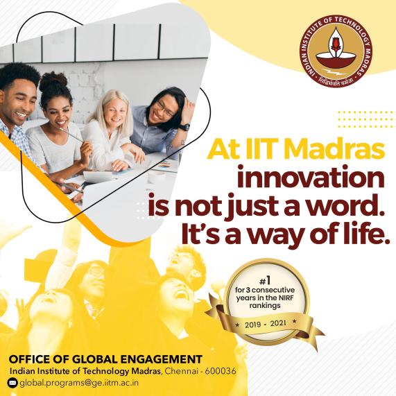 IIT Madras launches International Interdisciplinary Master's Program