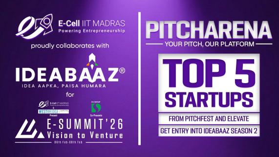 IIT Madras’ Entrepreneurship Cell partners with IDEABAAZ to power Entrepreneurship Summit 2026