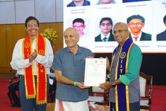 IIT Madras conducts - Diploma / Degree Distribution Ceremony for BS Data Science Students
