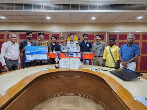 IIT Madras Students' Autonomous Surface Boat Finishes in the top three in the Global Njord Challenge 2023 in Norway IIT Madras Students' Autonomous Surface Boat Finishes in the top three in the Global Njord Challenge 2023 in Norway