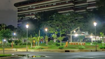 New Academic complex in the night