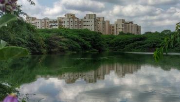 Reflections in IIT lake