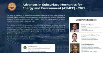 Advances in Subsurface Mechanics for Energy and Environment (ASMEE)-2021