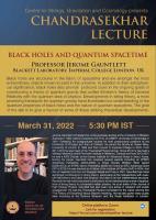 Black Holes and Quantum Spacetime