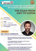 Canada's vision for cooperation on climate and environment: The Road from…