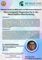 Electromagnetic Diagnostics for In-situ Metal Additive Manufacturing