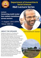 Governing multi-scalar low-carbon transitions across sectors