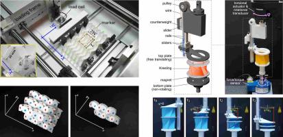 Experiments on Origami Metamaterials